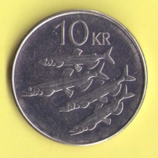 Исландия 10 крон 2008г.